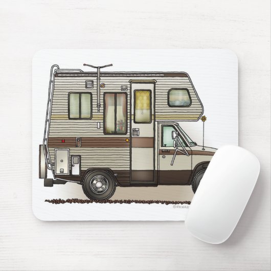 Camper RV-Mausunterlage der Klassen-C Mousepad (Mit Mouse)