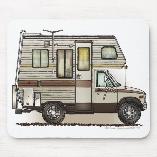 Camper RV-Mausunterlage der Klassen-C Mousepad (Vorne)