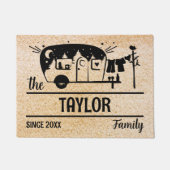 Camper RV Trailer Camping Campervan Caravan Fußmatte (Vorderseite)