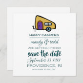 Camper Save the Date (Vorne/Hinten)
