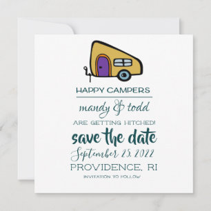 Camper Save-The-Date Save The Date