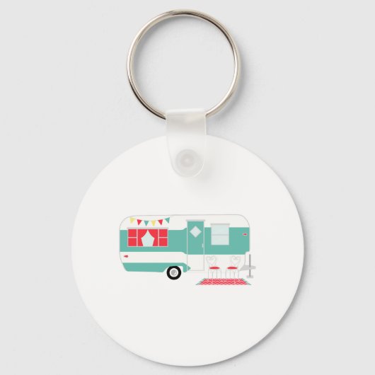 Camper Schlüsselanhänger (Vorderseite)