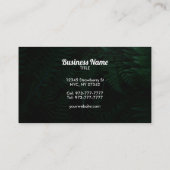 Camper Slogans Visitenkarten Visitenkarte (Rückseite)