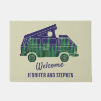 Camper Van mit Pop Up Zelt Personalisiert