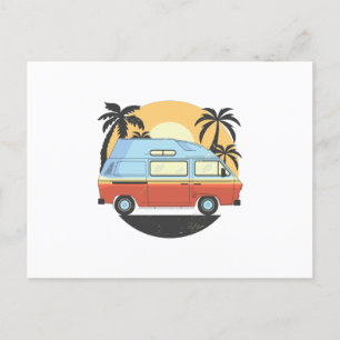 Camper Van Postkarte