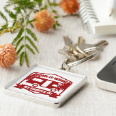 Camper van schlüsselanhänger (Seite)