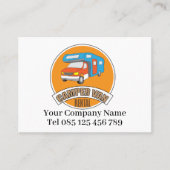 Camper Van Sign Visitenkarte (Vorderseite)
