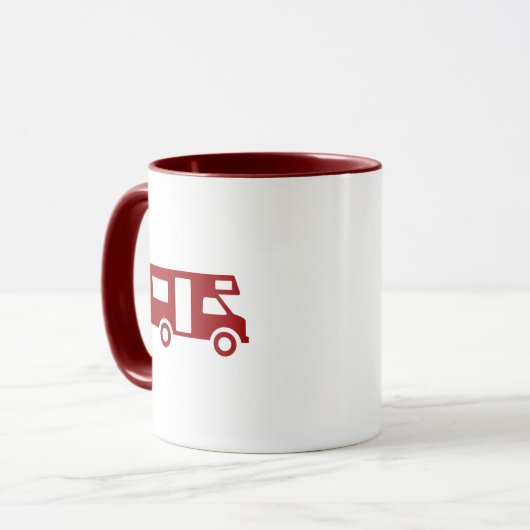 Camper Van Tasse (Vorderseite Links)
