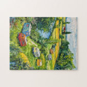 Camper Vans by Tulip Fields Fantasy Painting Puzzle (Horizontal)