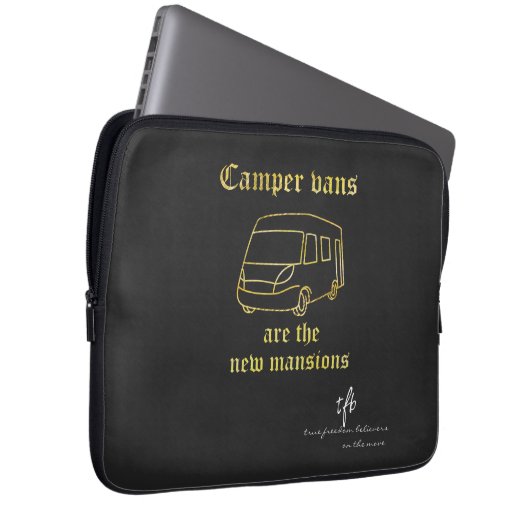 Camper verkauft neue Herrenhäuser Gold Laptopschutzhülle (Vorne Rechts)