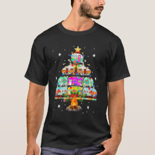 Camper Weihnachtsbaumfahrzeuge Camping RVing Trail T-Shirt
