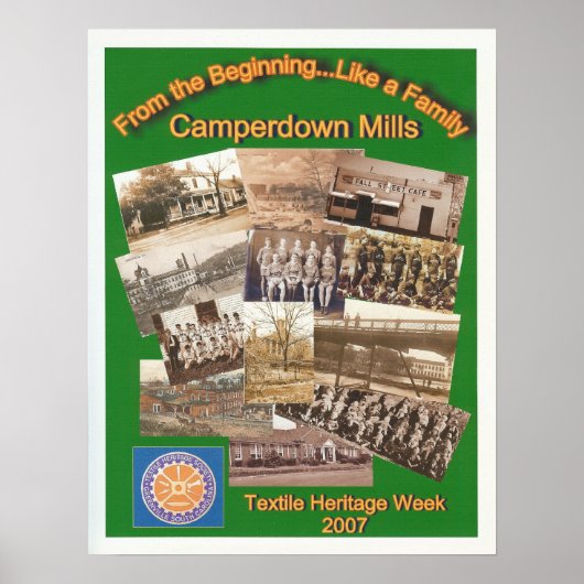 Camperdown/Textile Week Poster (Vorne)