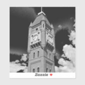 Camperdown Uhrturm Hüter der Zeit Aufkleber (Blatt)