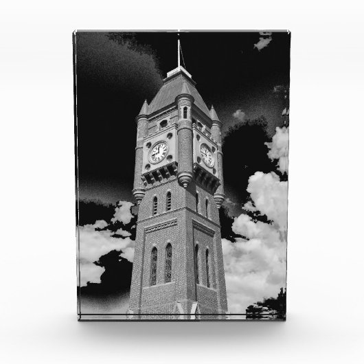 Camperdown Uhrturm Hüter der Zeit  Fotoblock (Vorderseite)