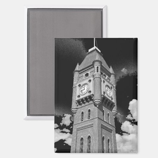 Camperdown Uhrturm Hüter der Zeit  Magnet (Vorderseite/Rückseite)
