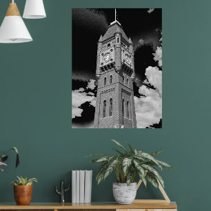 Camperdown Uhrturm Hüter der Zeit  Poster