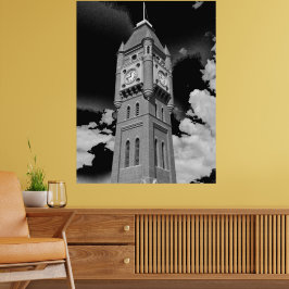 Camperdown Uhrturm Hüter der Zeit Poster