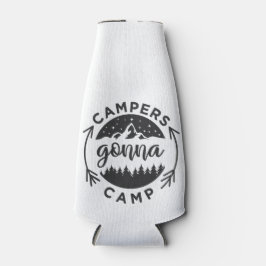 Campers Gonna Camp auf Flaschenkühler