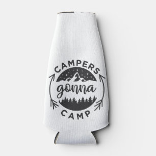 Campers Gonna Camp auf Flaschenkühler