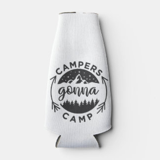 Campers Gonna Camp auf Flaschenkühler