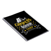 Campers Gonna Camp Notizblock (Rechte Seite)