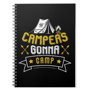 Campers Gonna Camp Notizblock