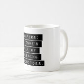Campers Naturell Fütternd Moskitos Kaffeetasse (VorderseiteRechts)