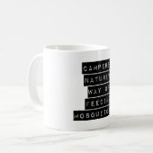 Campers Naturell Fütternd Moskitos Kaffeetasse (Vorderseite Links)