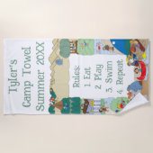 Campers Strandtuch (Vorderseite)