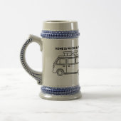 Campervan Bierglas (Links)
