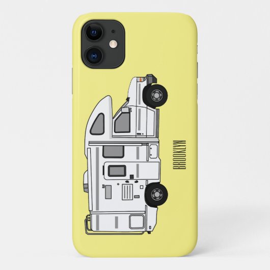 Campervan Cartoon Illustration Case-Mate iPhone Hülle (Rückseite)
