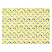 Campervan Cartoon Illustration Tischdecke (Vorderseite (Horizontal))