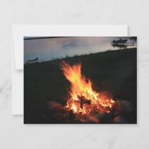 Campfeuer bei Sunset