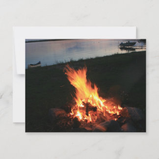 Campfeuer bei Sunset