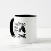Campfeuer machen mich heiß tasse (Vorderseite Links)