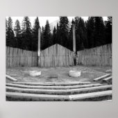 Campfeuerbox BW Poster (Vorne)