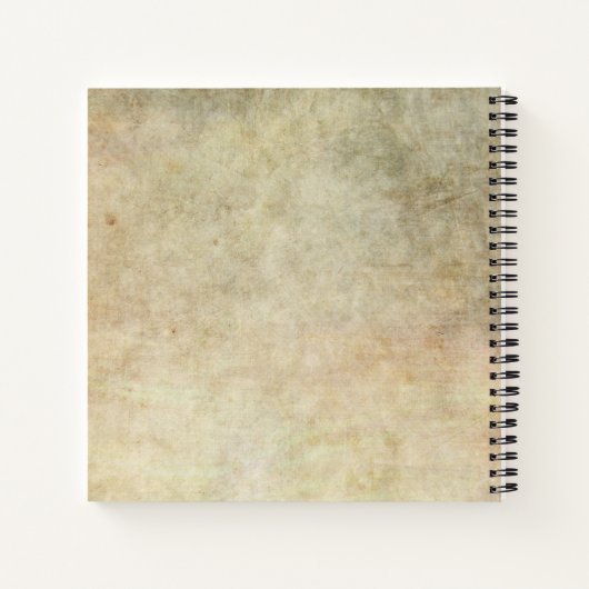 Campfire and Wine Camping Journal Notizblock (Rückseite)