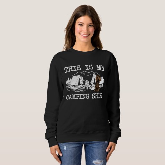 Campfire Boykin Spaniel Dog This Is My Camping Sweatshirt (Vorne ganz)