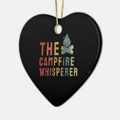 Campfire - Campfire Whisperer Keramik Ornament (Links)