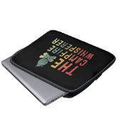 Campfire - Campfire Whisperer Laptopschutzhülle (Vorne Knopf)