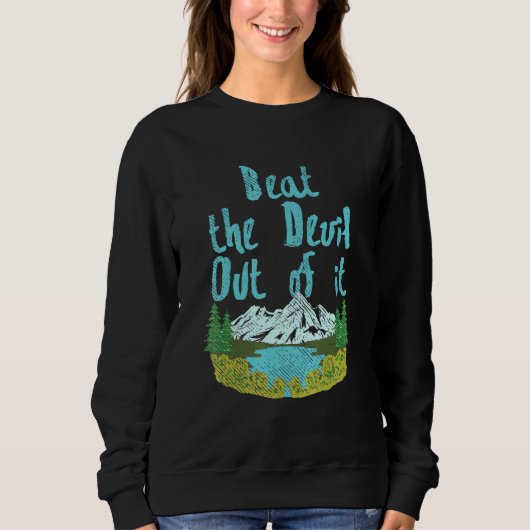 Campfire Camping Rv Rv Camping Sweatshirt (Vorderseite)