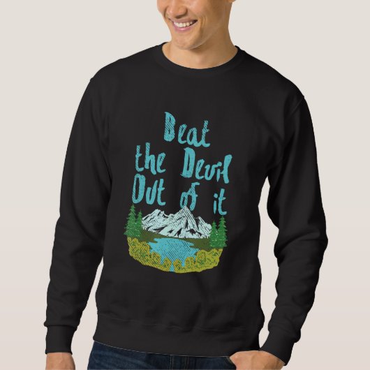 Campfire Camping Rv Rv Camping Sweatshirt (Vorderseite)