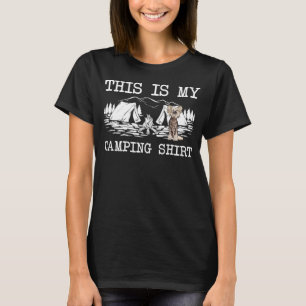 Campfire Chinesischer gezinkter Hund Das ist mein T-Shirt