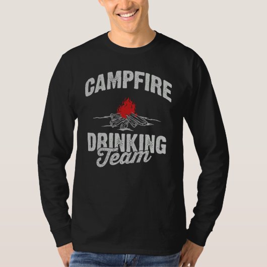 Campfire Drinking Team T-Shirt (Vorderseite)