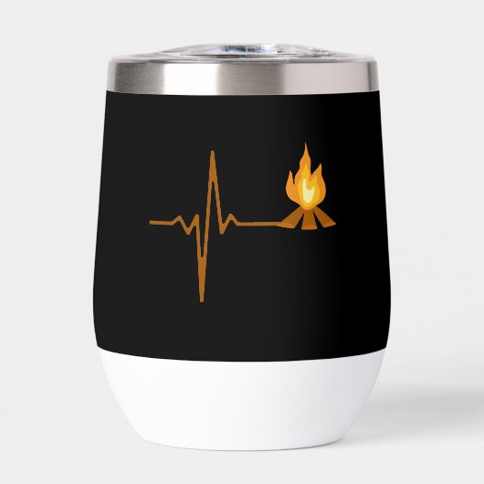 Campfire Heartbeat Camping (Vorderseite)