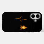 Campfire Heartbeat Camping Case-Mate iPhone Hülle (Rückseite (Horizontal))