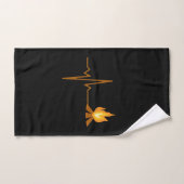 Campfire Heartbeat Camping Handtuch (Handtuch)