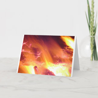 Campfire Holiday Card Feiertagskarte