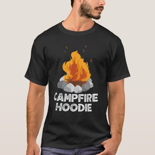 Campfire Hoodie T-Shirt (Vorderseite)