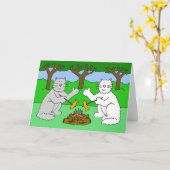 Campfire Katzen Vermisst, während Sie im Lager sin Karte (Gelbe Blume)